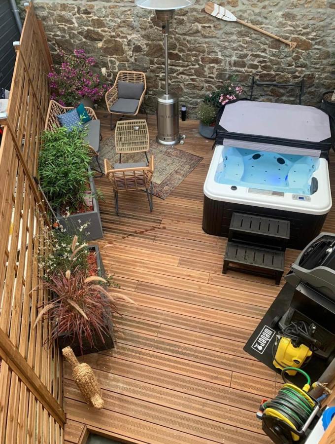 Saint Malo - Jolie Maison Avec Jacuzzi 150M Gare Extérieur photo